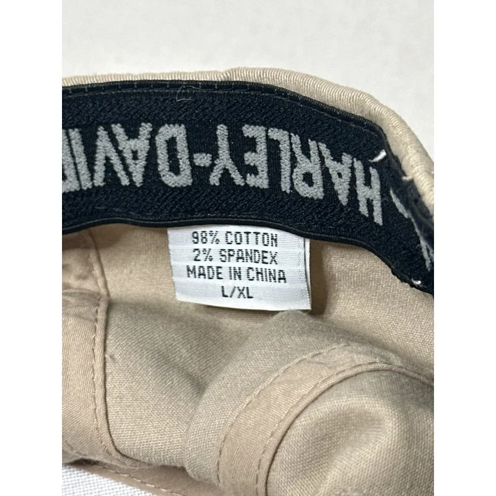 Harley Davidson beige Kitty Hawk ball cap